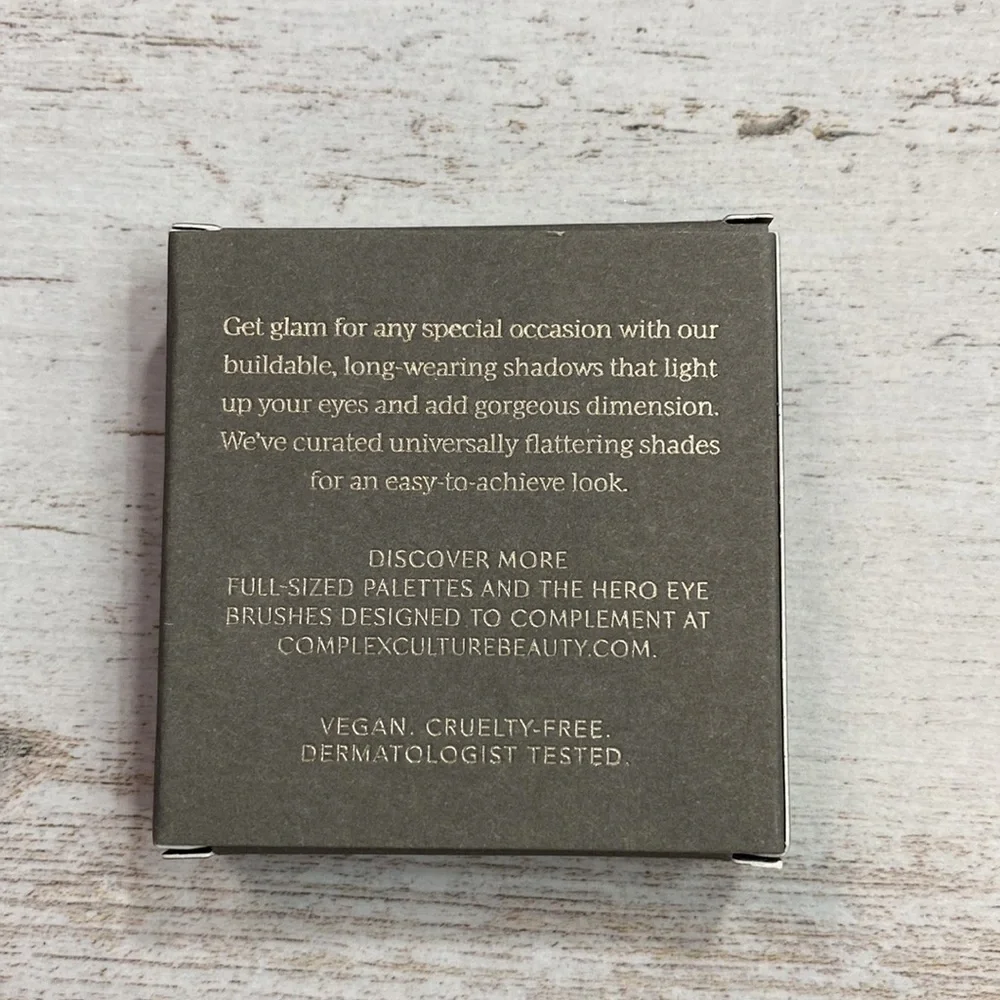 Complex Culture Beauty Full Time Eyeshadow Palette Cocktail Party Duo